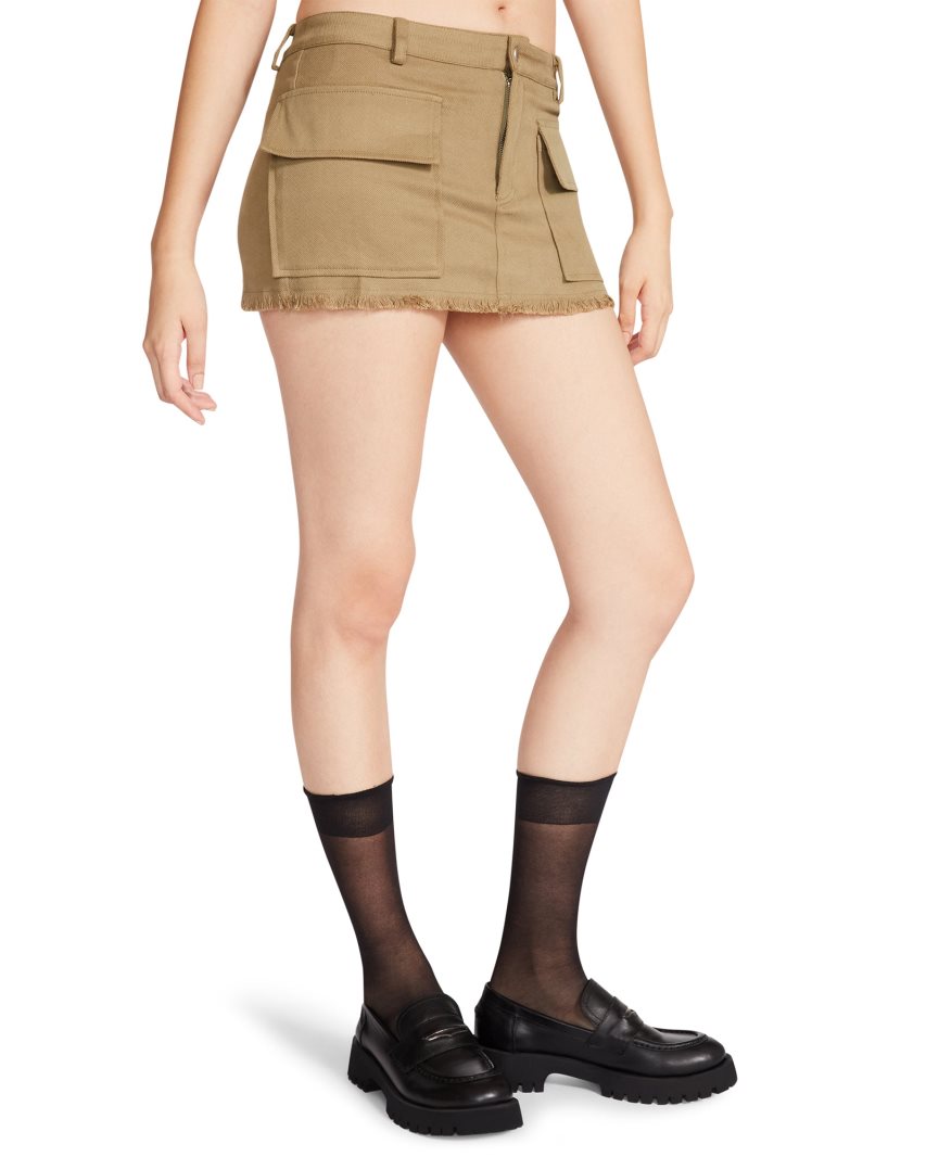 Olive Steve Madden Jordan Women's Skirts | PH 2130NLD